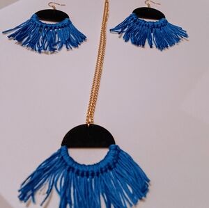 Tassel Necklace Set by Skye's Creations